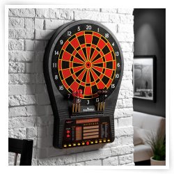 Arachnid Cricket Pro 800 Electronic Dart Board with Heckler Feature