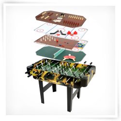 Voit Radical Challenge 11-in-1 Family Fun Table Game Center